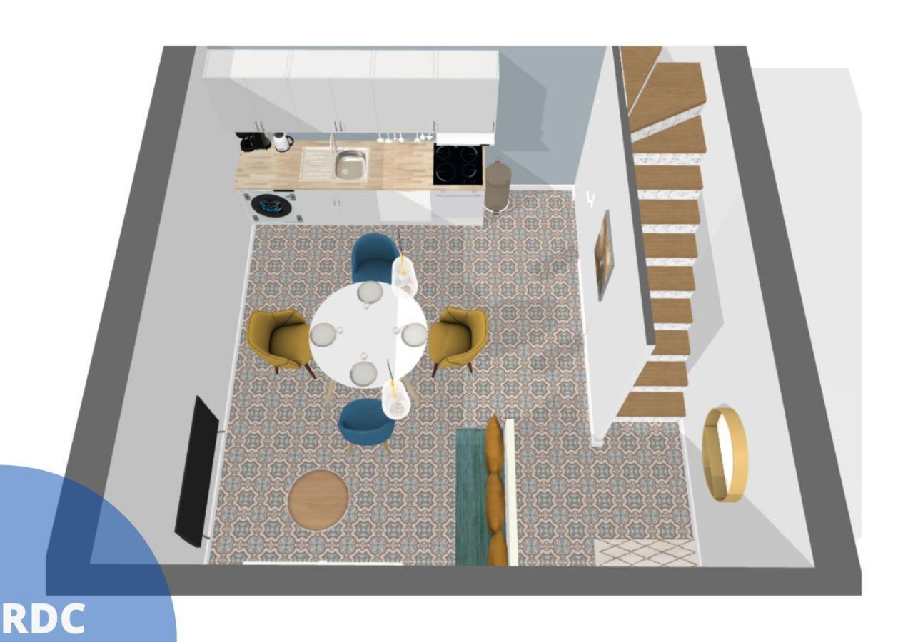 Apartament *Maison Bel-Etage-Netflix-Wifi-Coeur De Ville* Cambrai Zewnętrze zdjęcie